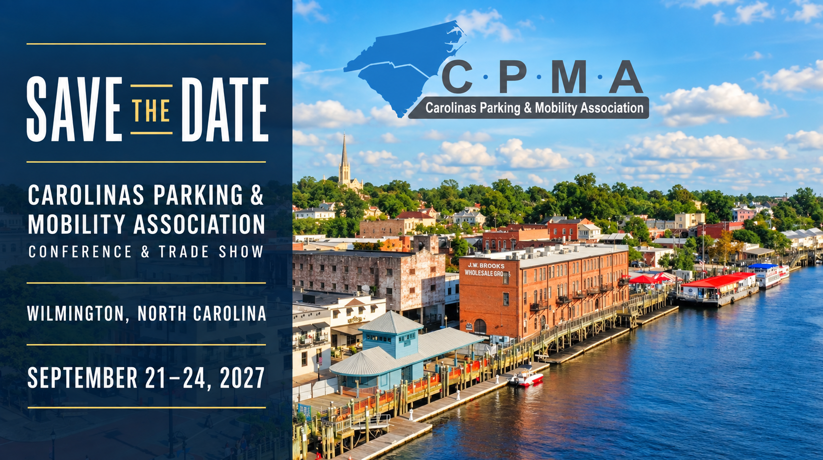 2027 Conference in Wilmington Sept 21-24 2027